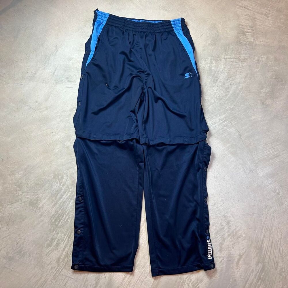 Starter Men's Navy and Blue Trousers